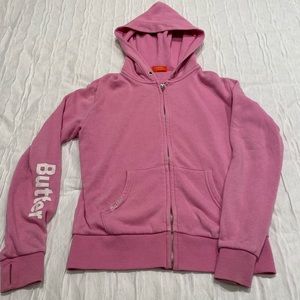 Butter Zip Up Sweatjacket